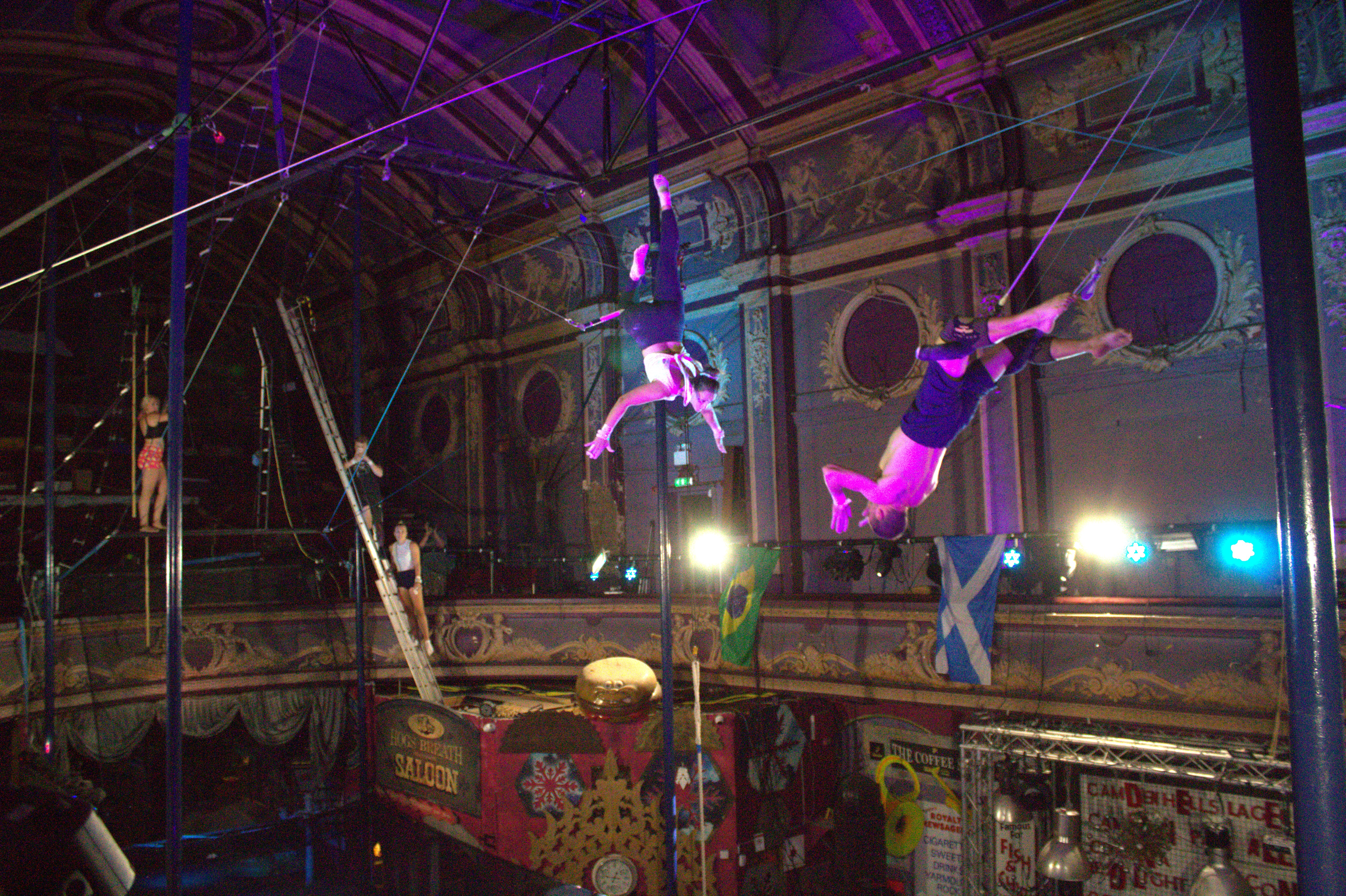 A flyer about to catch a gazelle